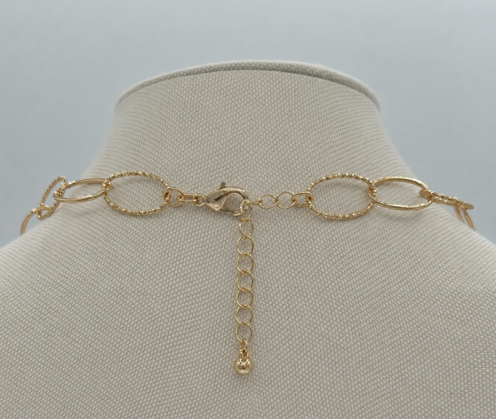 Serena Layered Oval Link Necklace