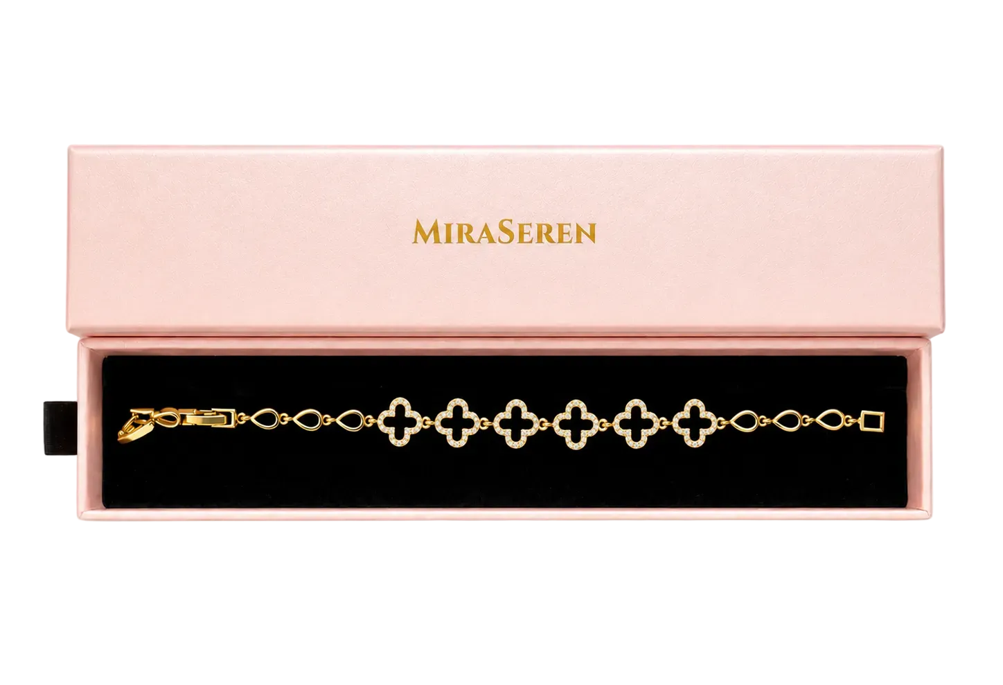 Celeste Clover Adjustable Bracelet | 18K Gold Filled