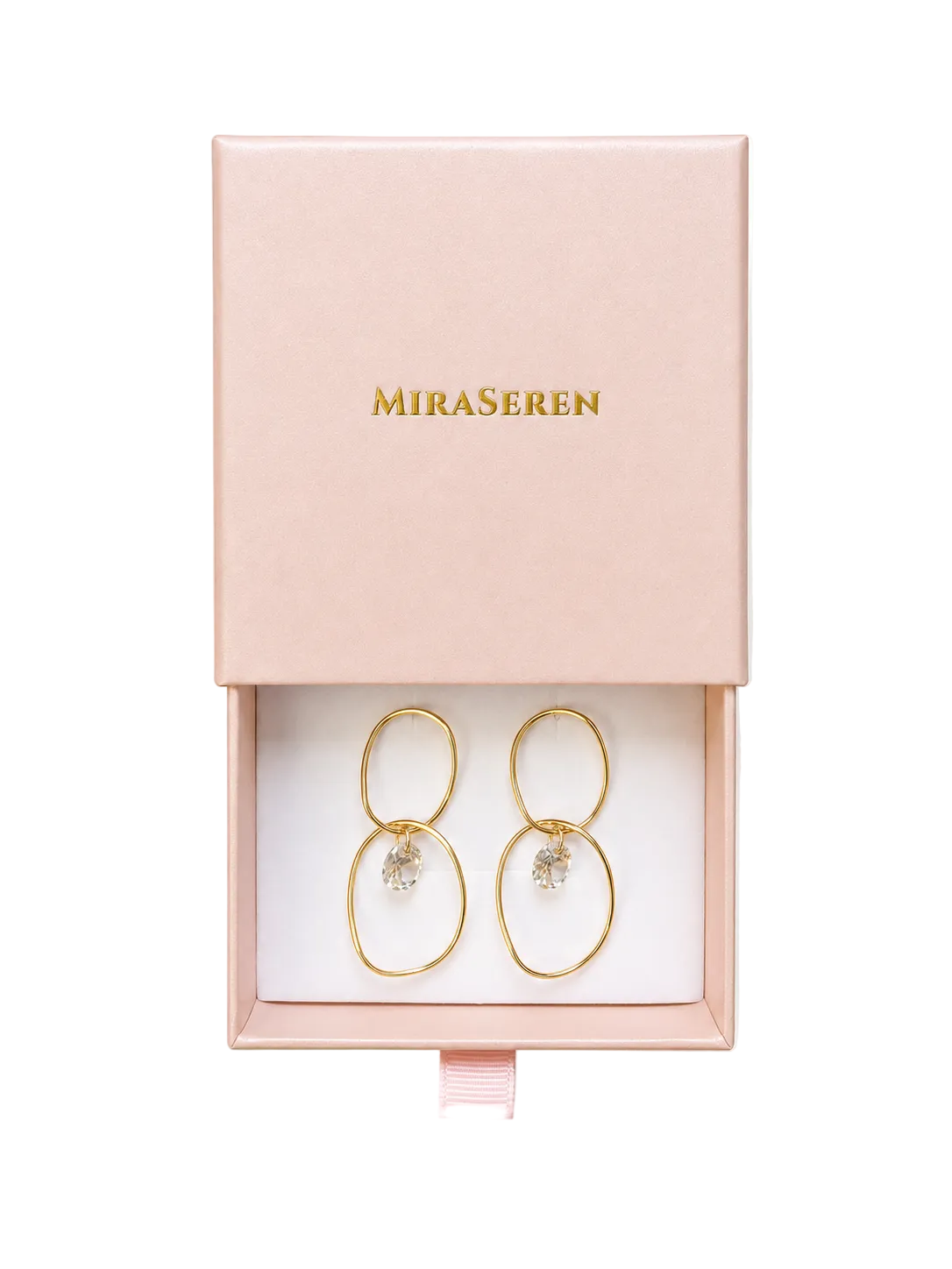 Celeste Orbit Drop Earrings | 18K Gold Filled