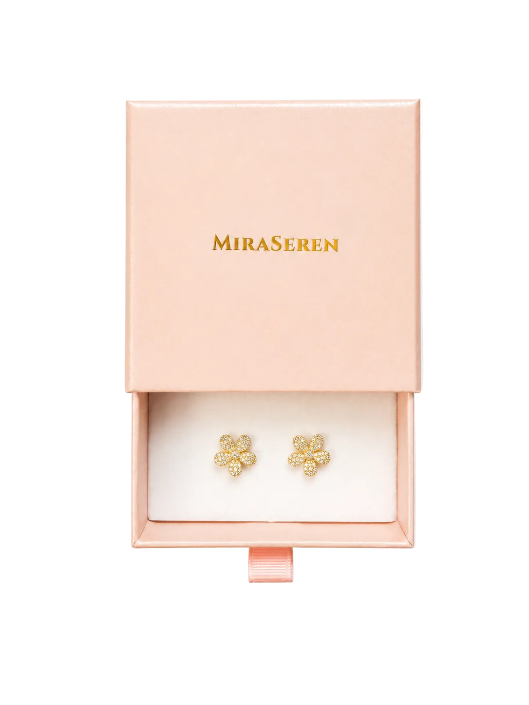Daisy Bloom Stud Earrings | 18K Gold Filled